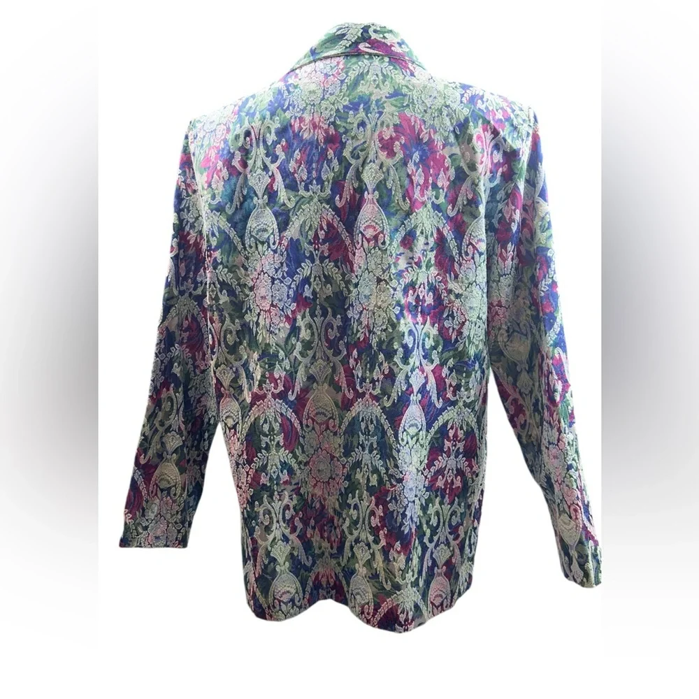 Multicolor Patterned Blazer - Picture 15 of 16